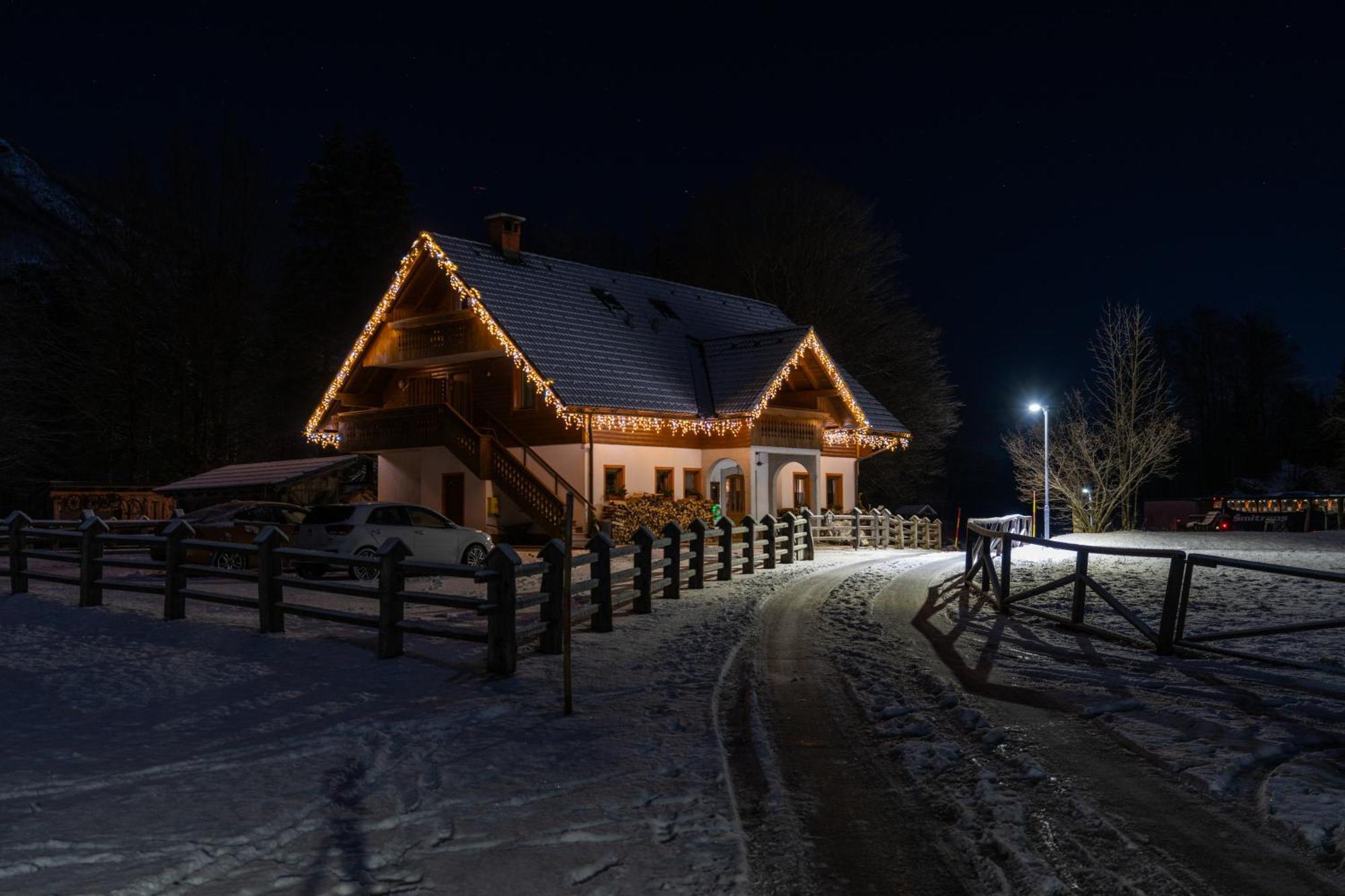 Hisa Erlah Hotel Bohinji-tó Kültér fotó